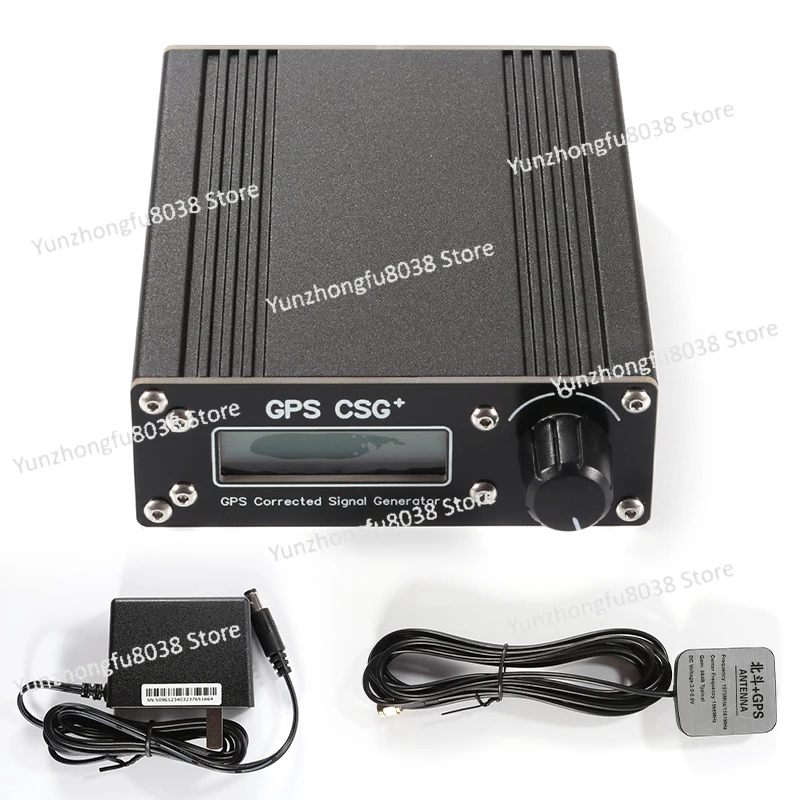 

GPS CSG+ V3 GPS Disciplined Oscillator GPSDO GPS Corrected Signal Generator 10KHz-220MHz Dual-Channel output For Audio