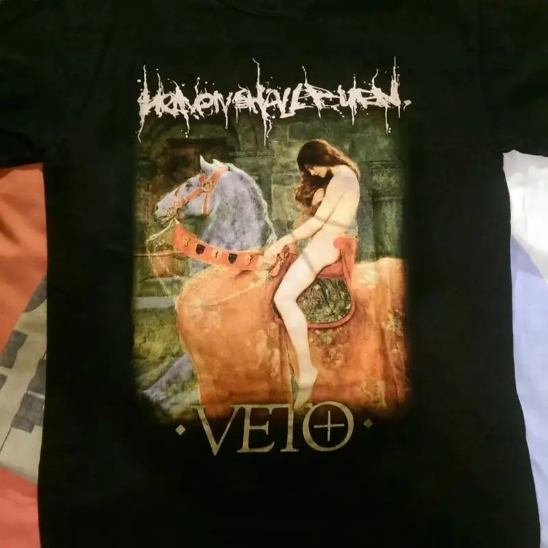 Heaven Shall Burn Pale Woman On Horseback VETO T-Shirt