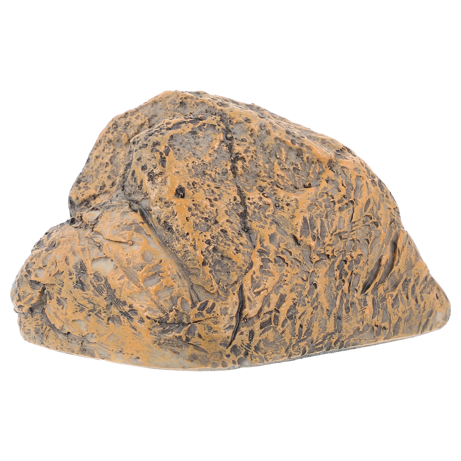 Creative Stone Key กล่องเรซิ่นซ่อนสวนกลางแจ้งความปลอดภัย Vintage Key Hider Rock Shape คอนเทนเนอร์ปกปิดสําหรับ Yard