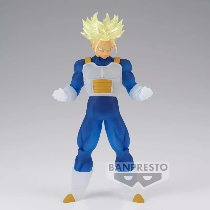 Bandai Original BANPRESTO Anime Dragon Ball Z CLEARISE Super Saiyan Trunks Action Figures Collection Model Toys