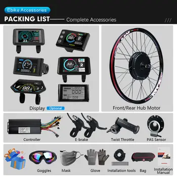 6 最佳銷售 2000瓦電動自行車套件 - №2