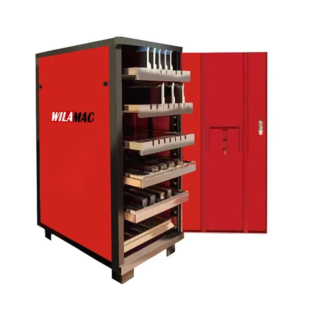 

Customized stainless tool storage cabinet with tools for AMADA TRUMPF punch and dies