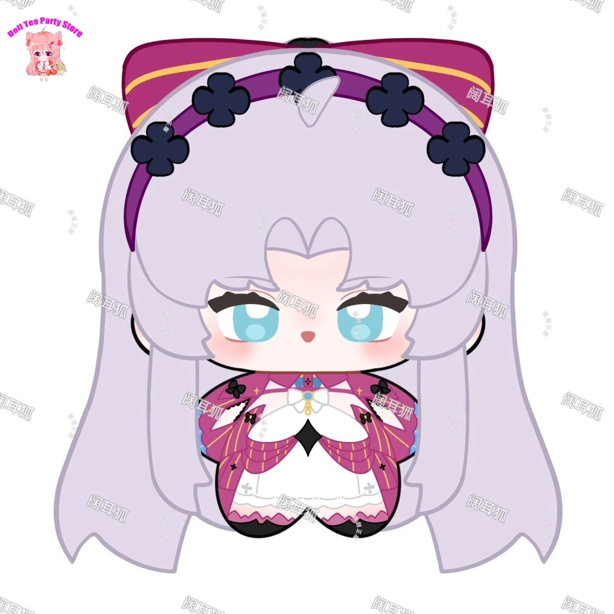 

Wuthering Waves Carlotta Montelli Attributes Print Plush Doll Mini Starfish Body Anime Pendant 10cm Toy Dolls Figures Gifts