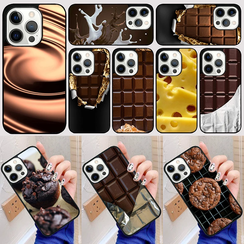 Toast Foodie Chocolate Phone Case Back Cover for iPhone 16 15 SE2020 14 13 11 12 Pro Max mini XS XR X PlusS Fundas Coque