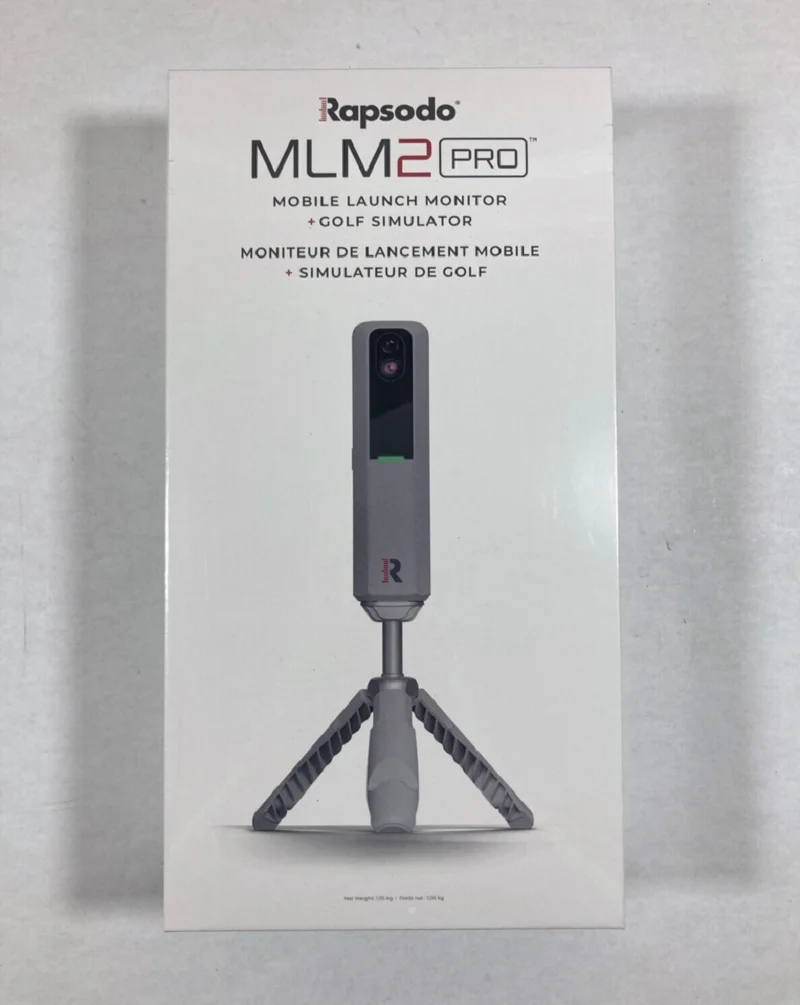 

СОВЕРШЕННО НОВЫЙ мобильный монитор запуска гольфа Rapsodo MLM2 Pro — с мячами, новый в коробке