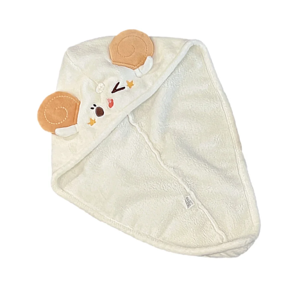 

Absorbent Hair Drying Hat Coral Fleece Fast Drying Head Towel Wrap for Women Travel Bath Shower Cap Comfortable Lightweight Hair
