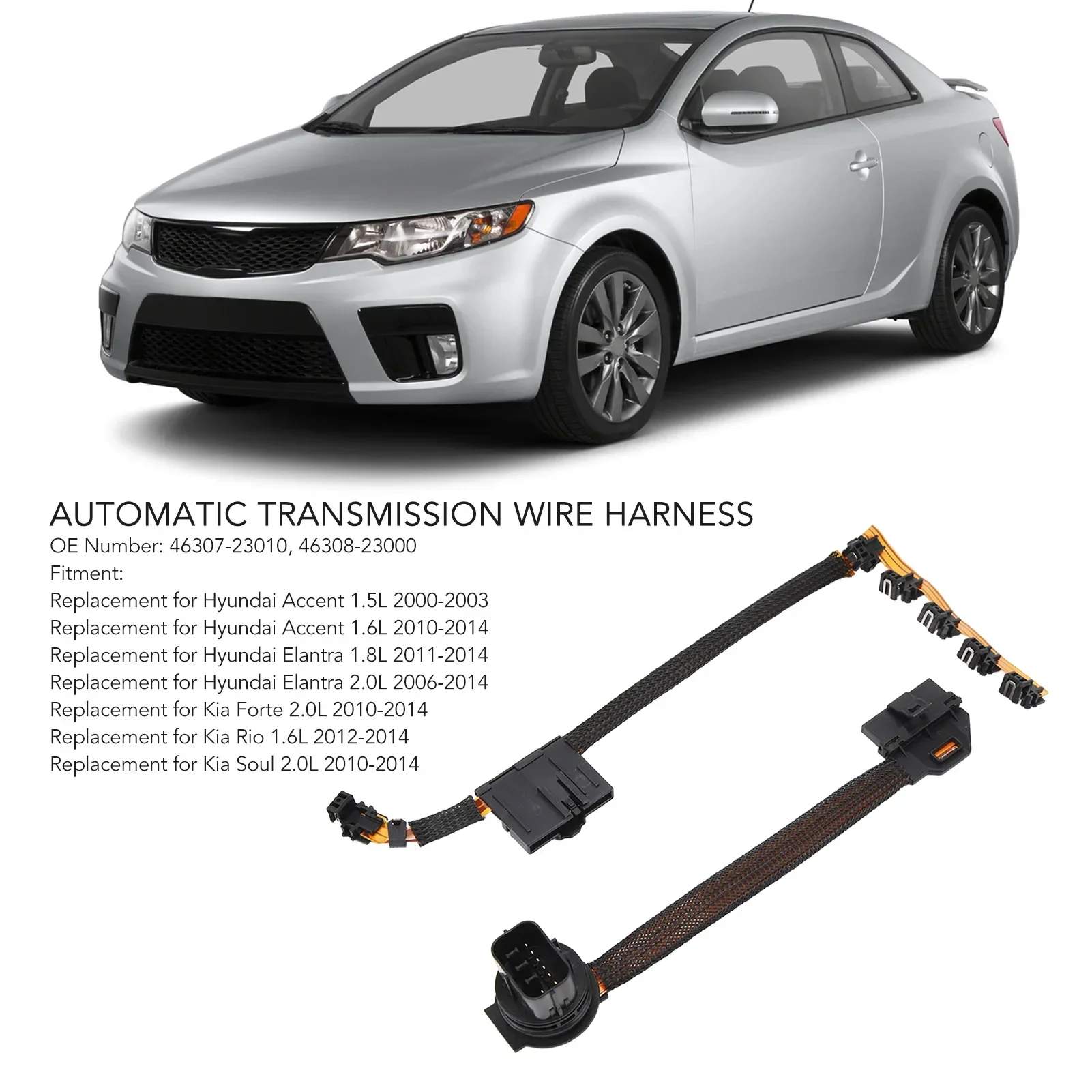 Automatic Transmission Wire Harness OE 46307‑23010 46308‑23000 for