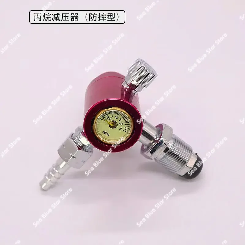 Acetylene valve compact carbon dioxide pressure reducer meter throttle oxygen argon meter anti-drop