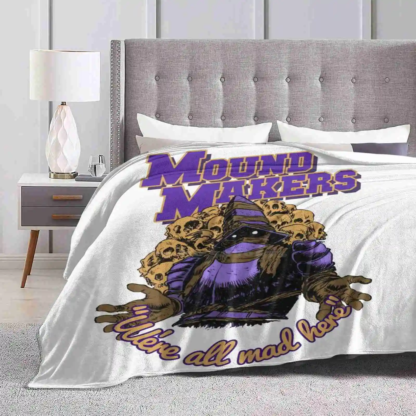 Mound-Makers Covenant Trend Style Funny Fashion Soft Throw Blanket Dark Souls 3 Mound Makers Gaming Video Games Rpg Sports