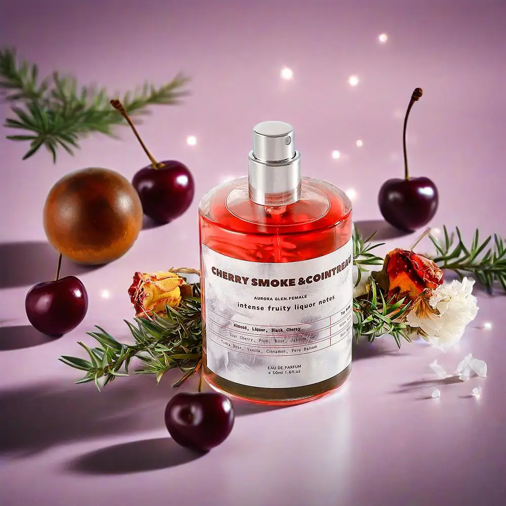 Cherry Blossom Sweet Seduction Women's Perfume - Long-Lasting Fragrance 50ml Temptation Body Mist - Birthday Gift Premium