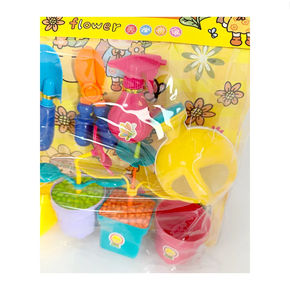 1 مجموعة الكرتون اللعب منزل القيام الأعمال المنزلية النباتات الزهور الأسمدة سقي الاعتداء الحيوانات الأليفة القطط الكلاب البلاستيكية نموذج لعبة طفل #6