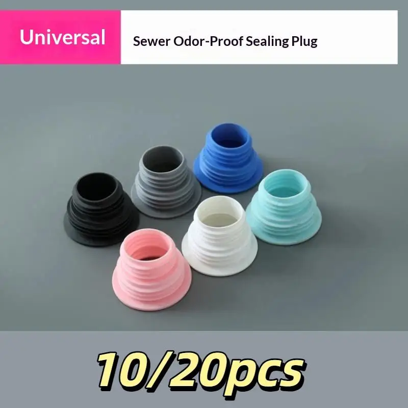 ~Sewer Seal Ring Kitchen Pipe Deodorant Seal Plug Floor Drain Washer Drain Pipe