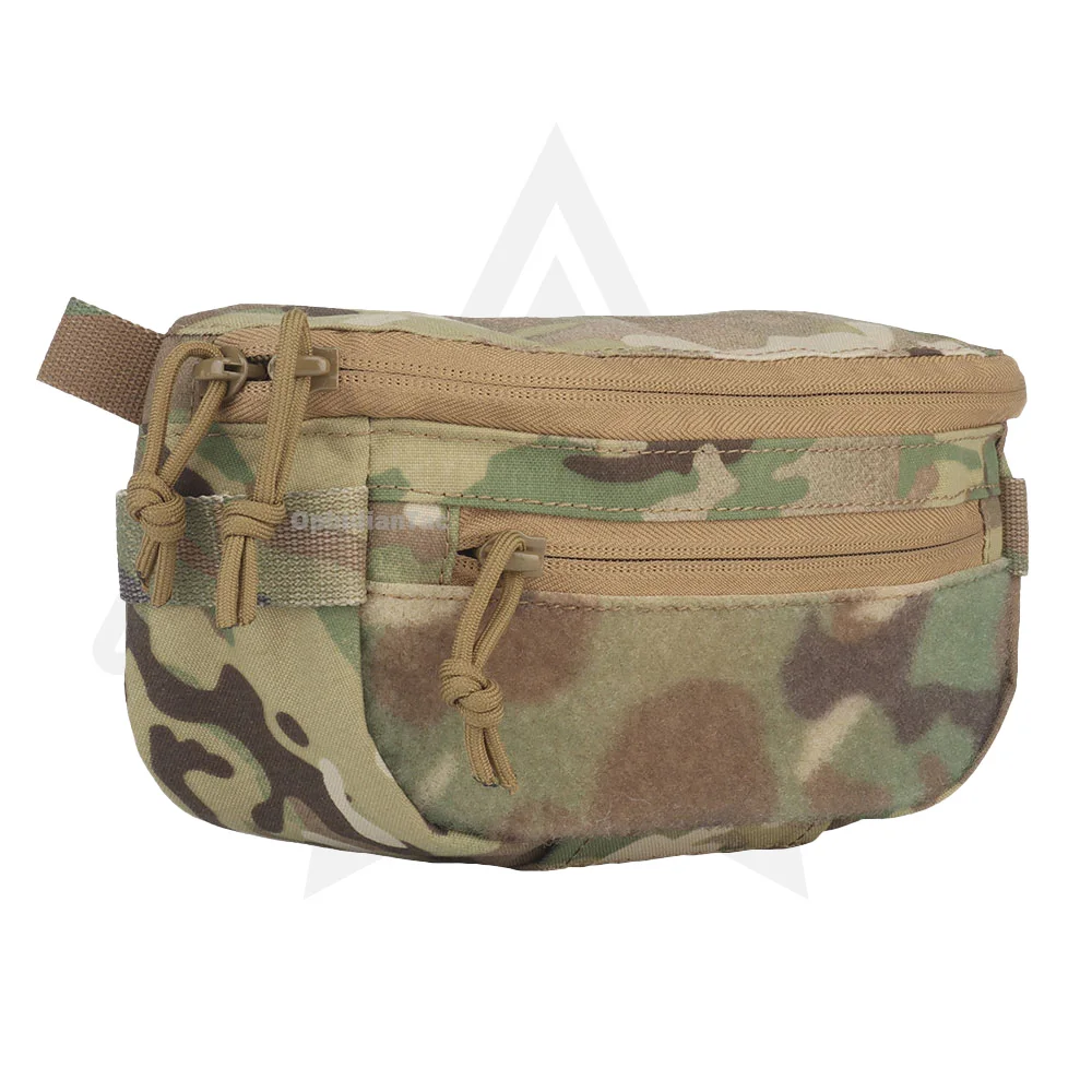 OphidianTac Dual-Purpose Vest Drop Bag Multifunctional Fanny Pocket Storage Bag Hunting Tourniquet Medical Tools Pouch