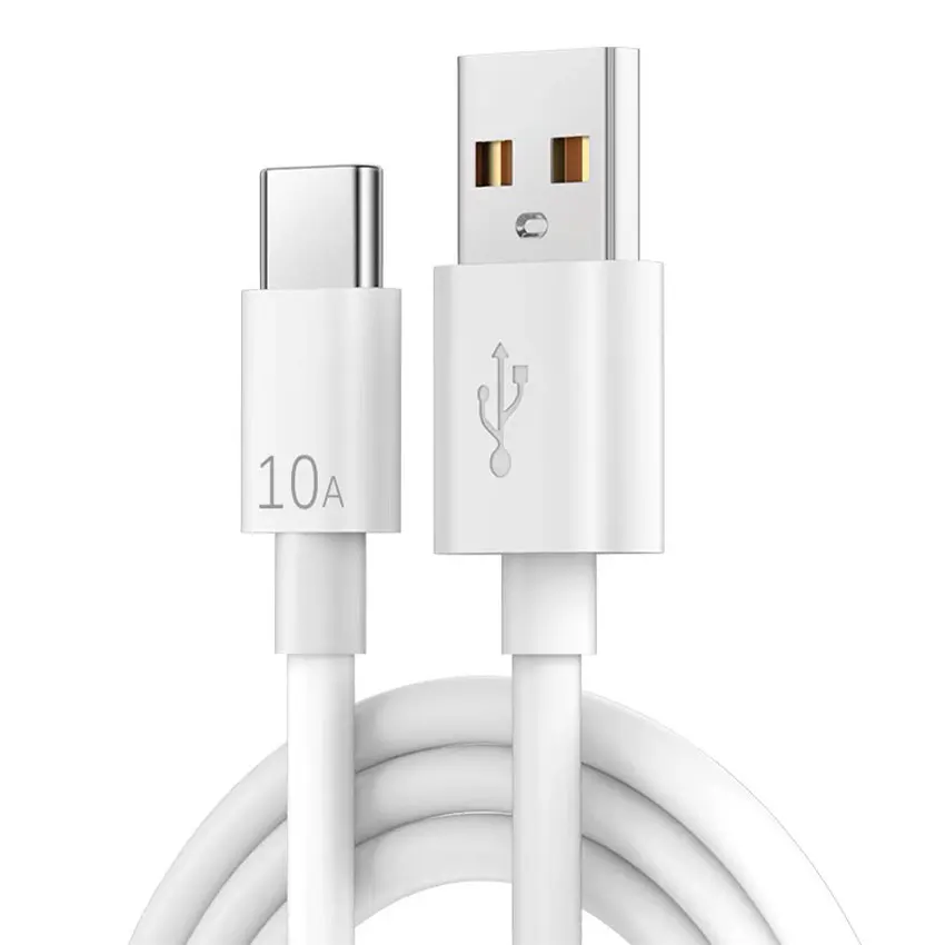 Cable de carga rápida tipo C para teléfono móvil, Cable de datos de carga rápida, 120W, 10A, para Samsung, Xiaomi, Huawei