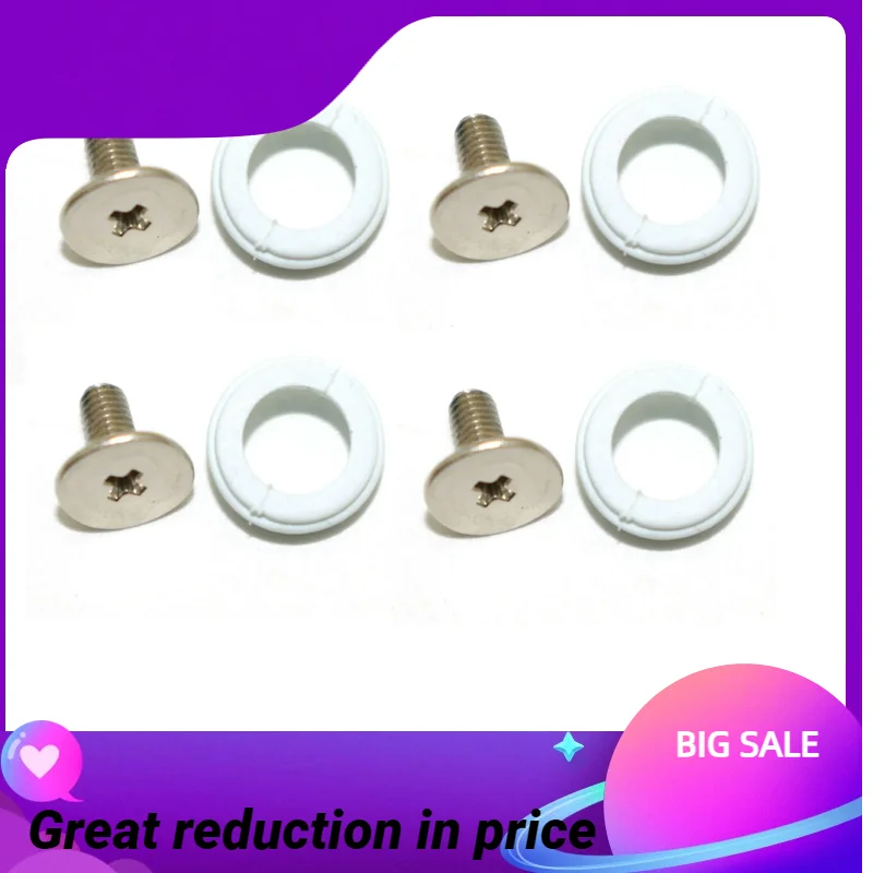 

4Pcs New Replacement For Toughbook CF19 CF-19 Cover Corner Screw W/Rubber Washer