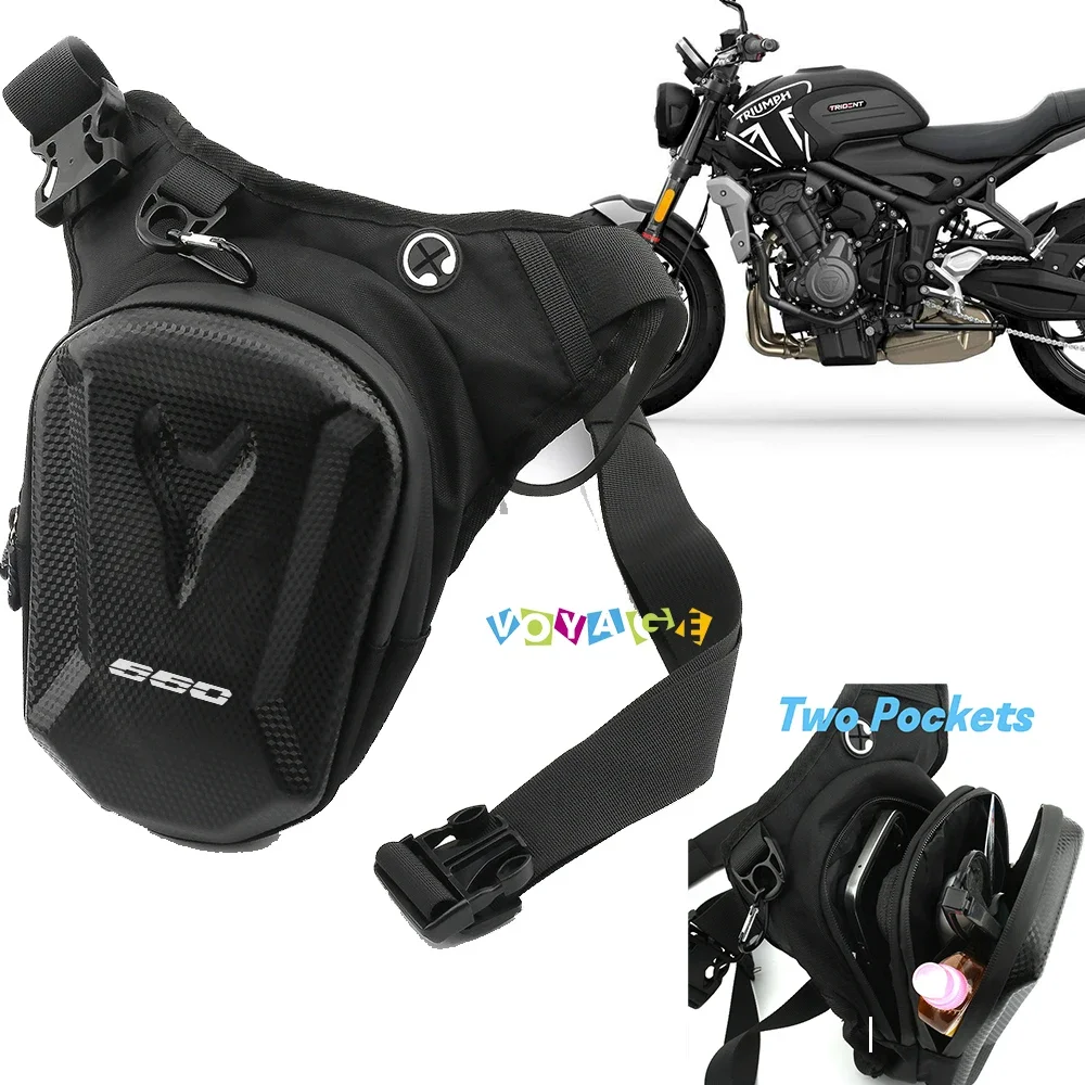 

Waterproof Bag Leg Side Bag Multi-Function Waist Pack For Triumph Trident 660 Trident660 Thigh Belt Bag Motorcycle Accessories
