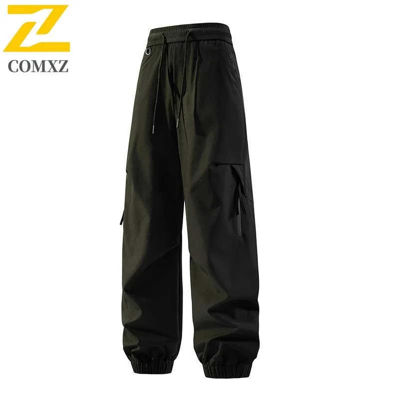 

​Men Softshell Hiking Pants Spring Summer Waterproof American Style Outdoor Camping Trekking Windproof Quick-Dry Casual Trousers