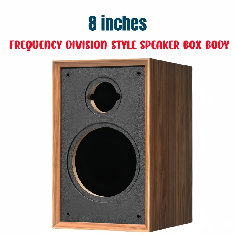 DIY Audio Modification,E8-8 inch Speaker Empty Box Body, “HiVi” Frequency Division  Speaker Empty Box,Passive Audio Wooden Shell