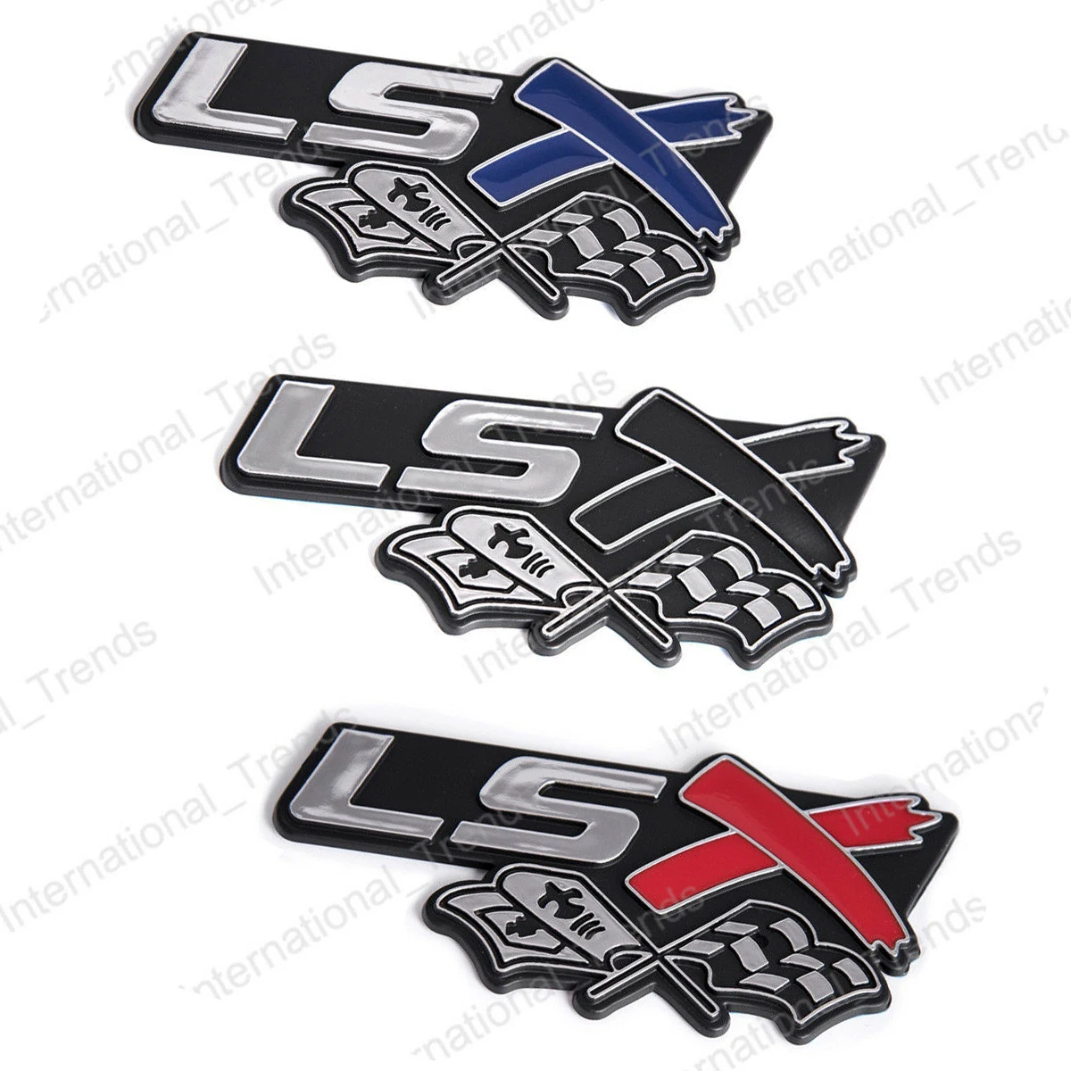 

1 Pieces LSX Flag 454 350 376 Car Fender Side Sticker Car Assessoires Emblem Badge