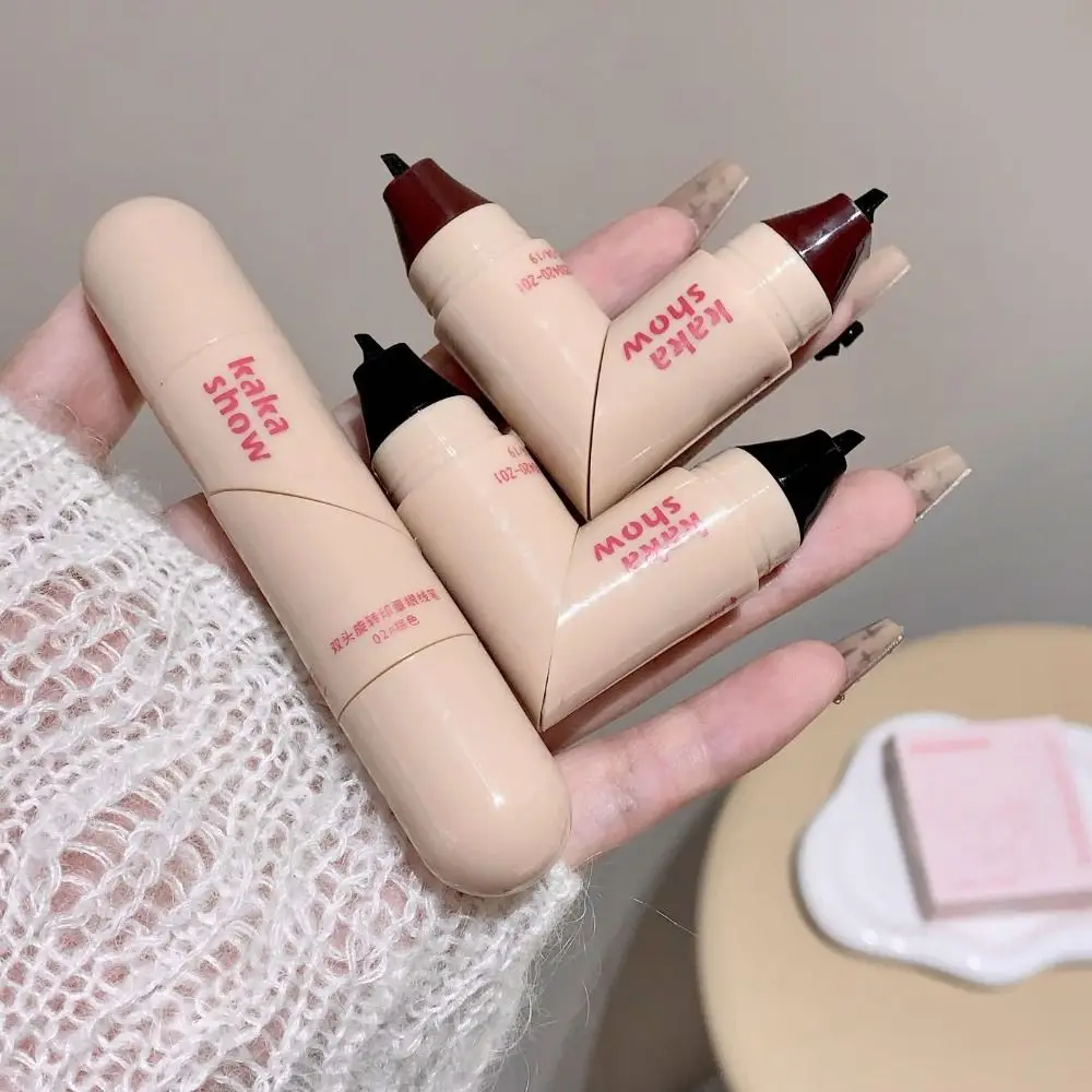 Upgraded Portable Waterproof Long Lasting Eye Liner Stamp Foldable Eyeliner Stamp Precise Eyeliner