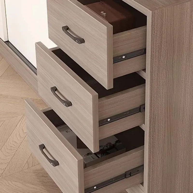 Storage Organizer Wardrobe Cupboard Bedroom Space Saving Modular Sliding Wardrobe Dresser Armoires De Vetement Furniture