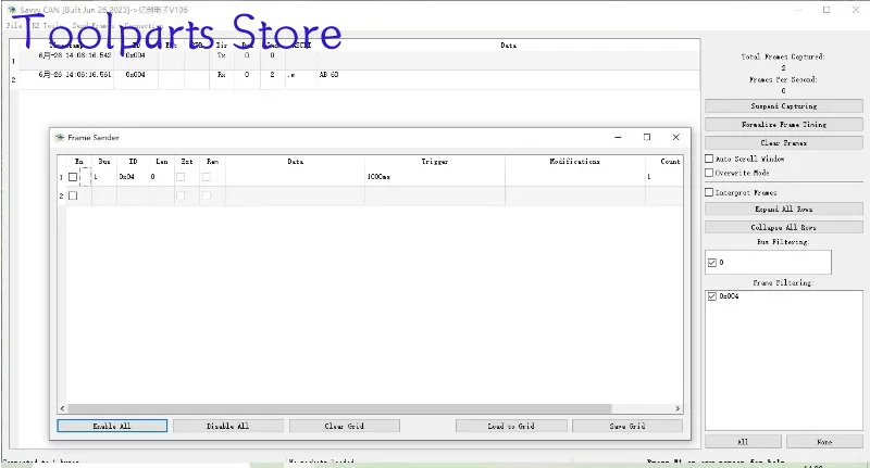 Automobile Lin Logic Analyzer / Lin Card / Automobile LIN Bus 2.0 / Master and Slave Node LIN Bus