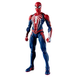 Avengers SHF Spider Man Upgrade Suit PS4 Game Edition SpiderMan PVC Action Figure Collectable Model Toy Doll Gift