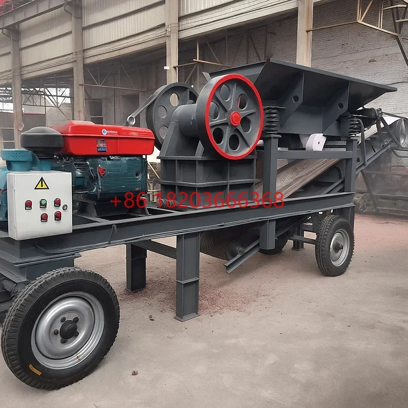YG Customized Gold Mine Jaw Crushing Production LineJaw Crusher Small Crusher Machine Competitive Price Crushing Station