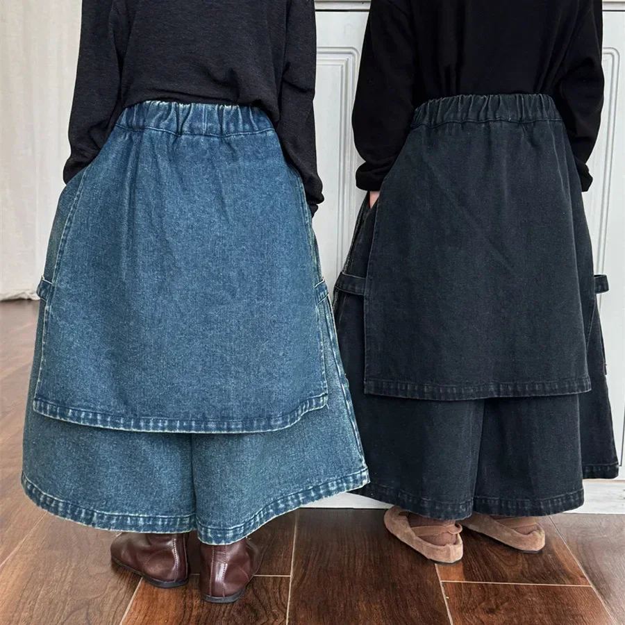 

Детские джинсы Baby Easy Irregular Fashion 2026: свободные повседневные брюки для детей, однотонные, универсальные