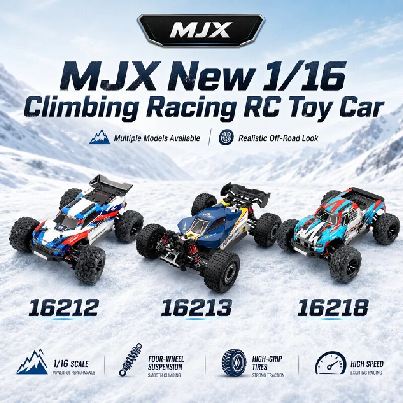 MJX new product 1/16 climbing racing remote control toy car 4wd high-speed model car 16212 16213 16218RC