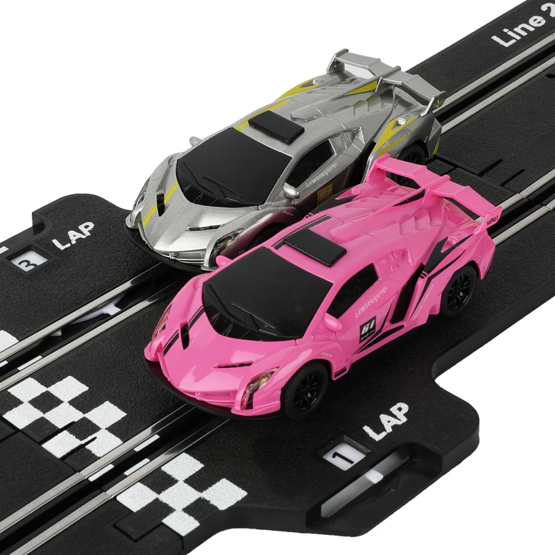 Eisenbahn antike rc Autozubehör Spielzeug elektrische Rennstrecke Fahrzeug Doppels ch lacht Speedway profession elle Slot Car Circuit Racing Geschenk