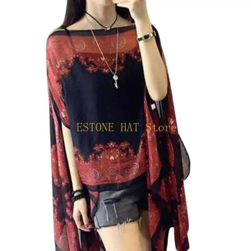 49MF Large Size Women Beach Bl - Pashmina Wrap Large avis et prix