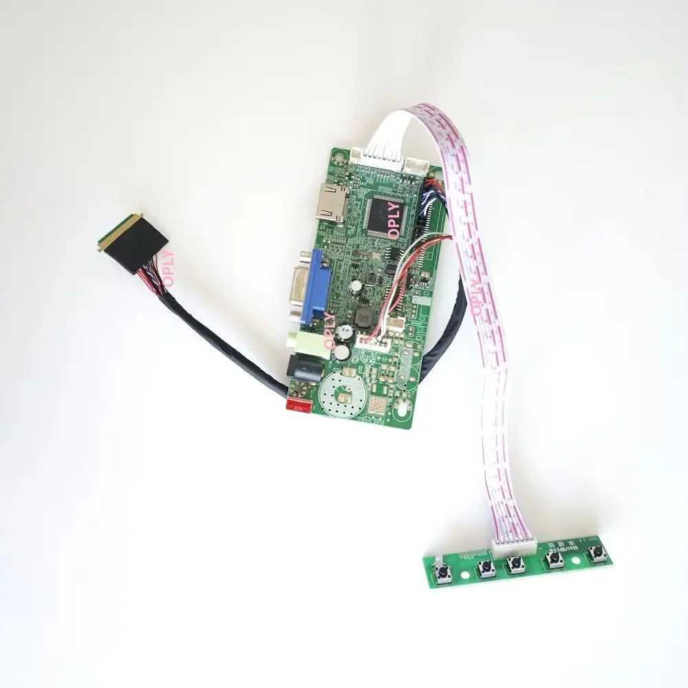 Kit de placa controladora 58C para LTN156AT24 LTN156AT29 LTN156AT30 Panel de 15,6 "Monitor de pantalla 1366*768 DIY Compatible con HDMI VGA
