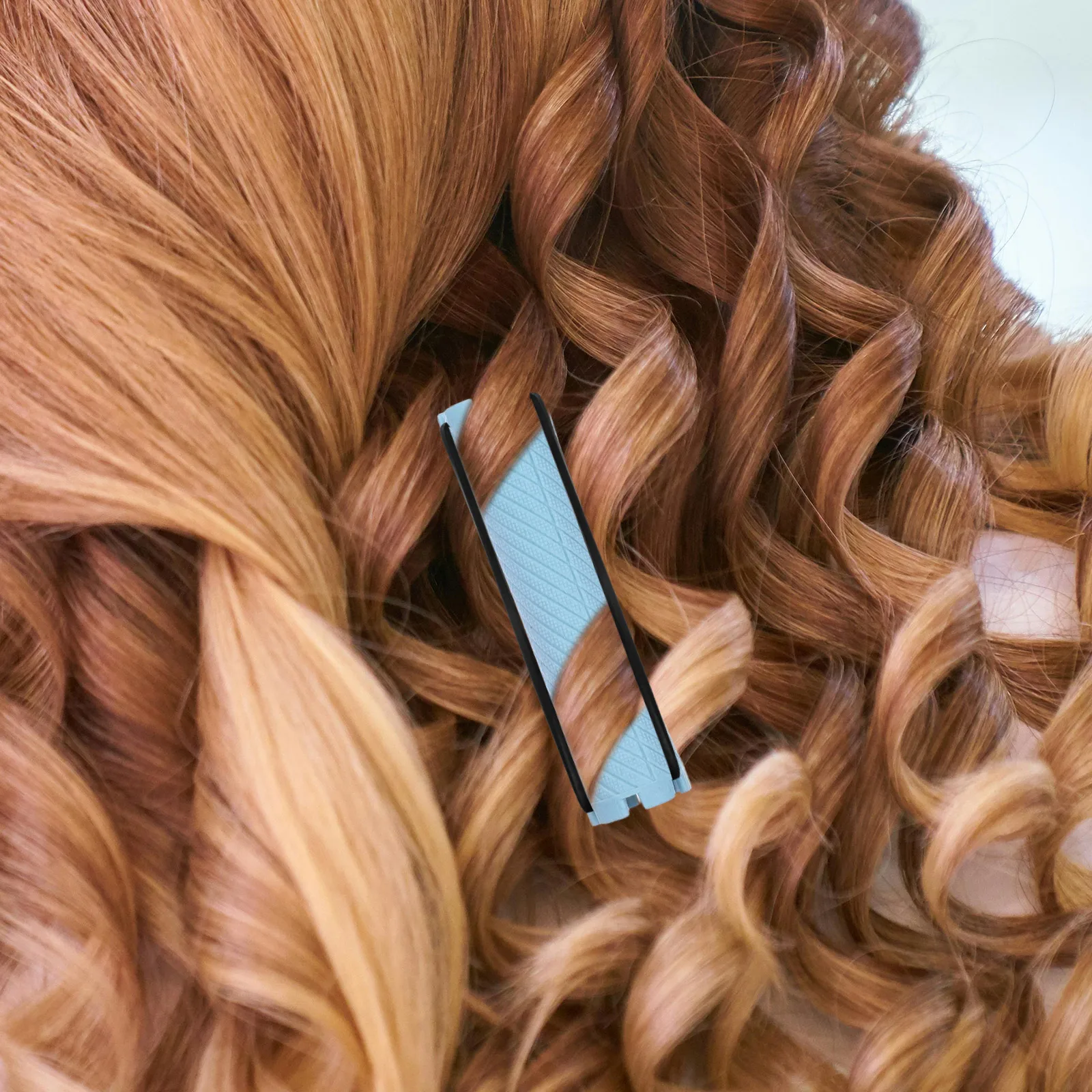 

100pcs Hair Rollers Wavy Perm Rod Reusable Salon Styling Curling Tools Durable Abs Rubber Material For Family Professional Use