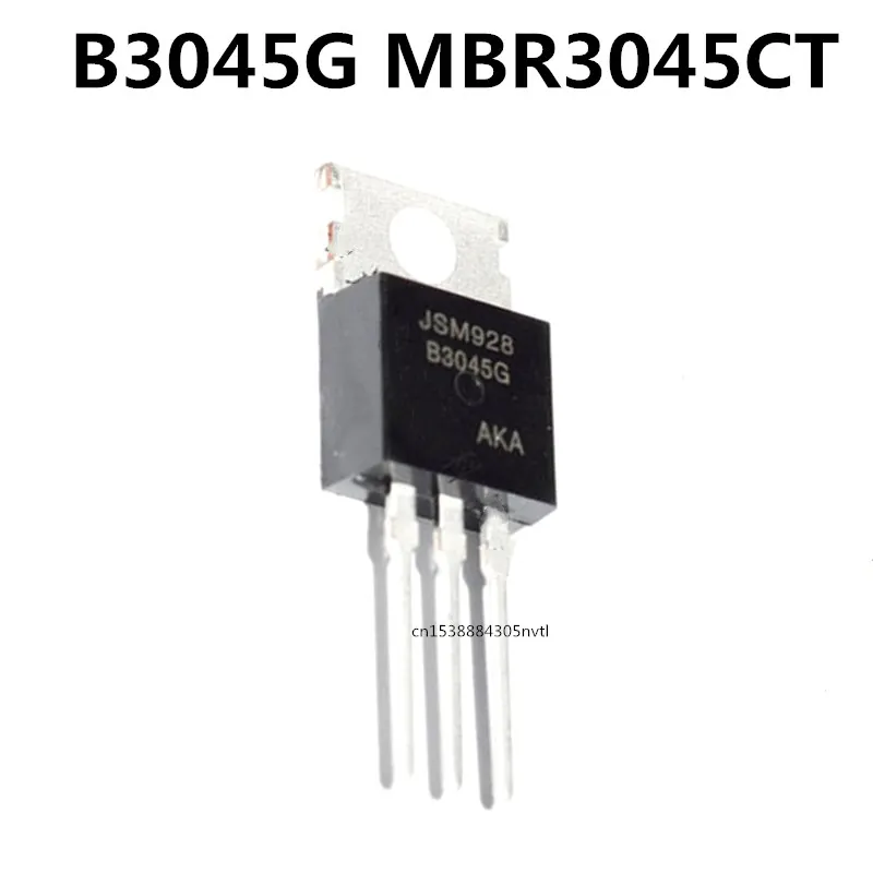 Original 10pcs/ B3045G MBR3045CT  TO-220 45V 30A