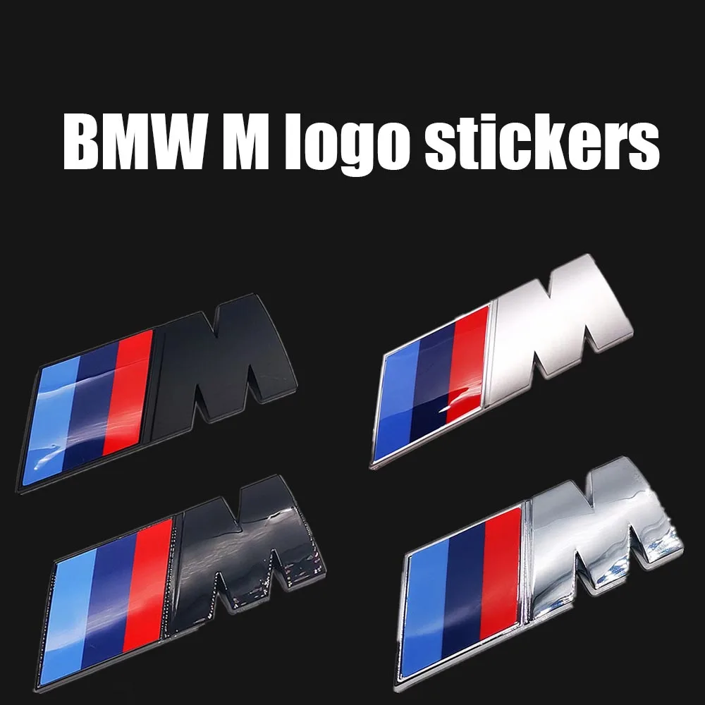 Bmw Car 3D ABS Trunk Letters Logo Badge Bmw Sticker NEW 5 Series 525li 530li 540i M Logo Car Displacement Sticker Decor