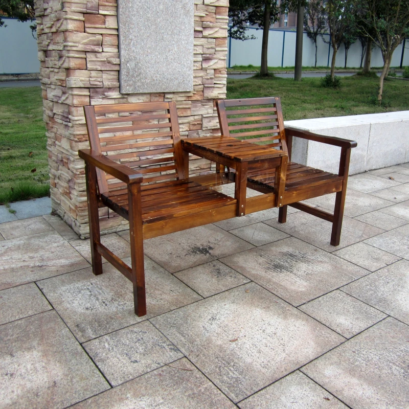 Carbonized solid wood outdoor  - đánh giá và giá Coffee Tea Gardens