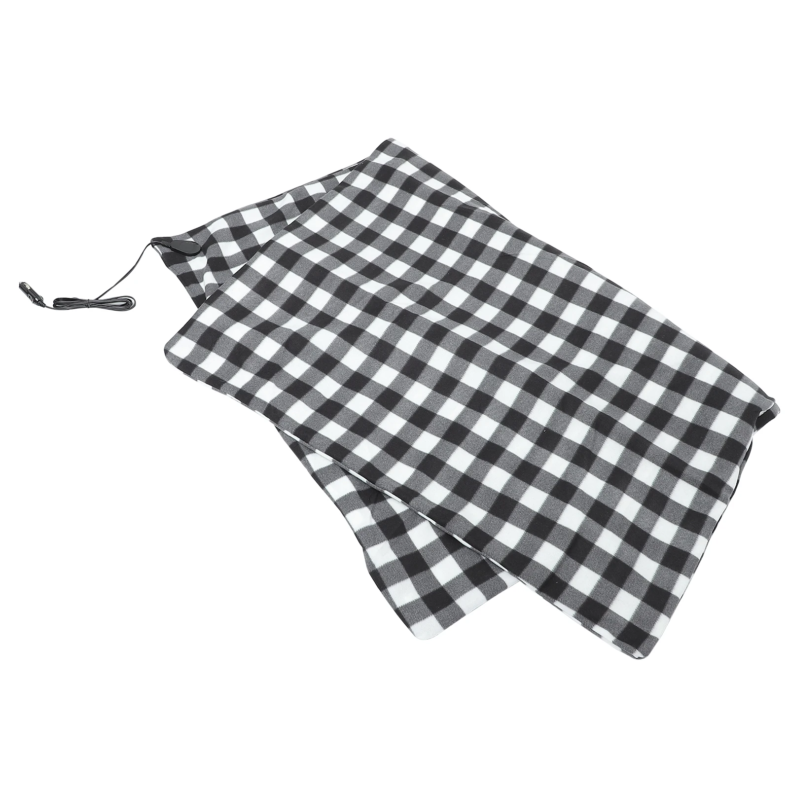 

Dual Controller Electric Heated Car Blanket 12V Fast Heating 65℃ Thermostat Off Reusable Detachable Heating System