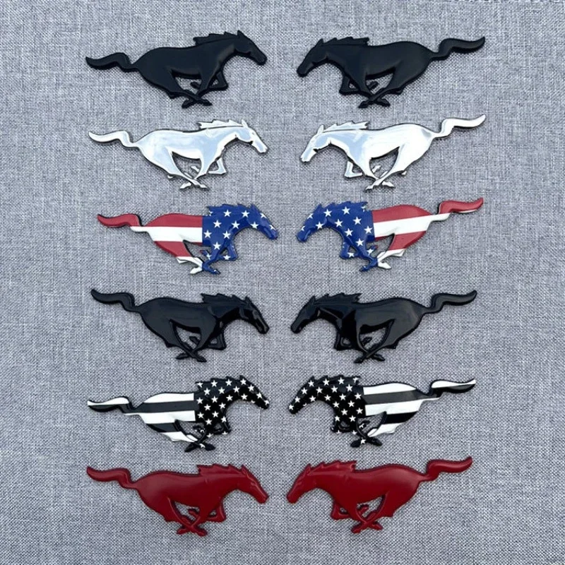 

Ford 3D Metal Car Body Emblem Badge Rear Trunk Sticker For Mustang ST Racing Raptor Explorer Edge Focus Fusion Escape Transit