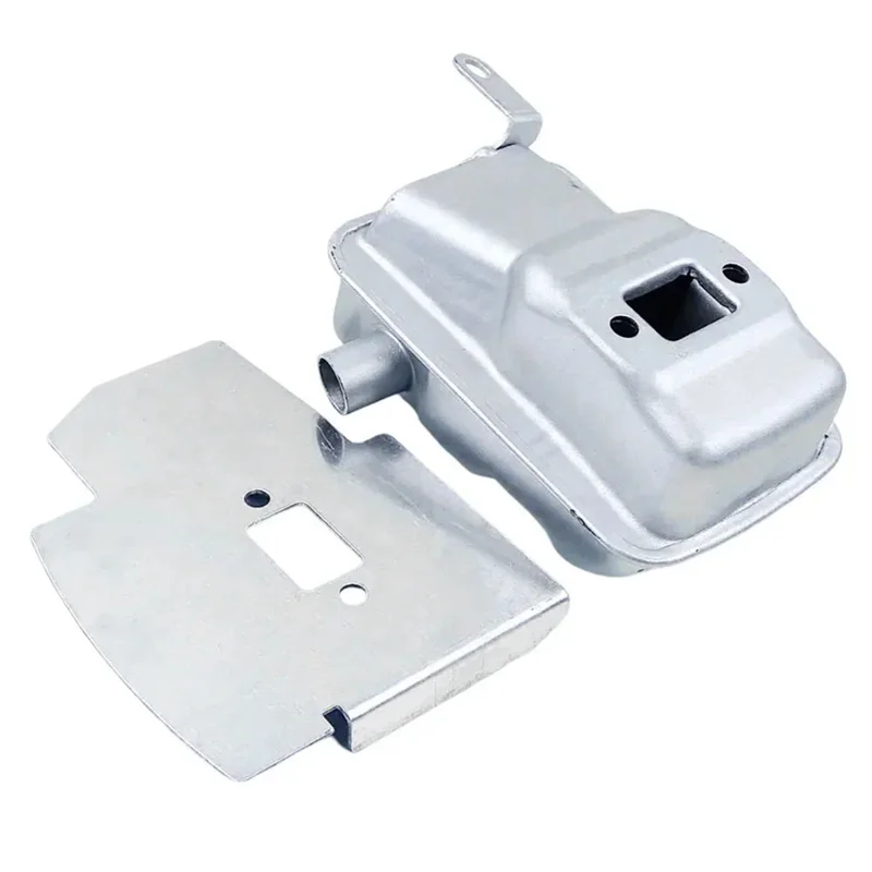 

ABLK Muffler Exhaust Deflector Heat Shield Replacement For Zenoah G45L G35L BC3410 BC4310 Lawn Mower Kits Part