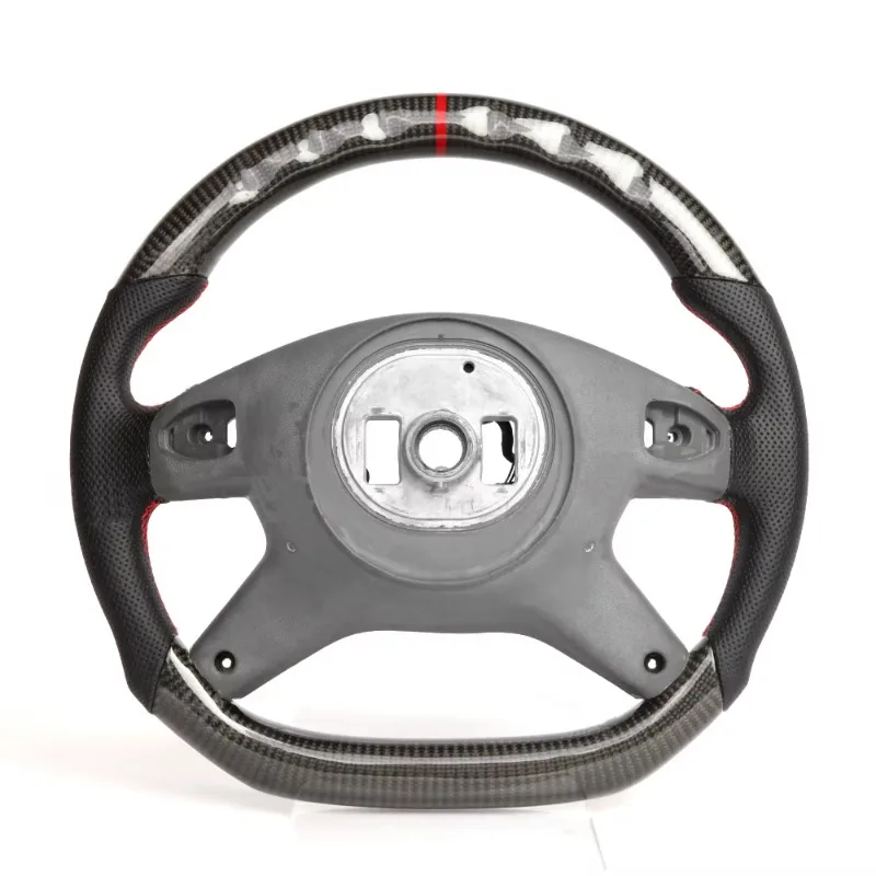 LED Speed Shift Carbon Fiber Steering Wheel New Large Off Road Car Parts