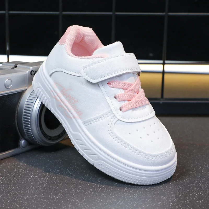 

Children Casual Sneakers for Girls Boys Fashion Korean Style Soft Bottom 2025 Spring New Anti-slippery Versatile Chic Baby Shoes
