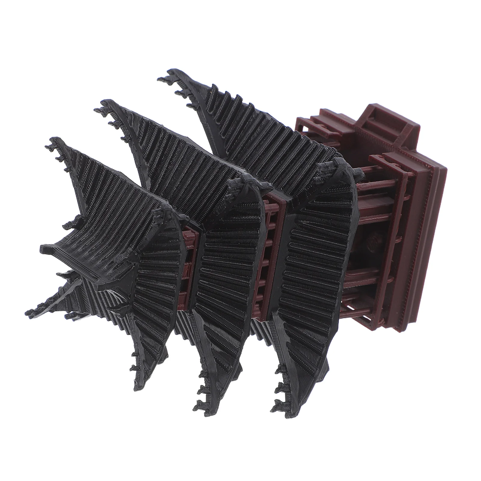 

Miniature Pavilion Tiny Asian Pavilion Statue for Bonsai Garden Zen Garden Decoration Japanese Micro Landscape Ornament