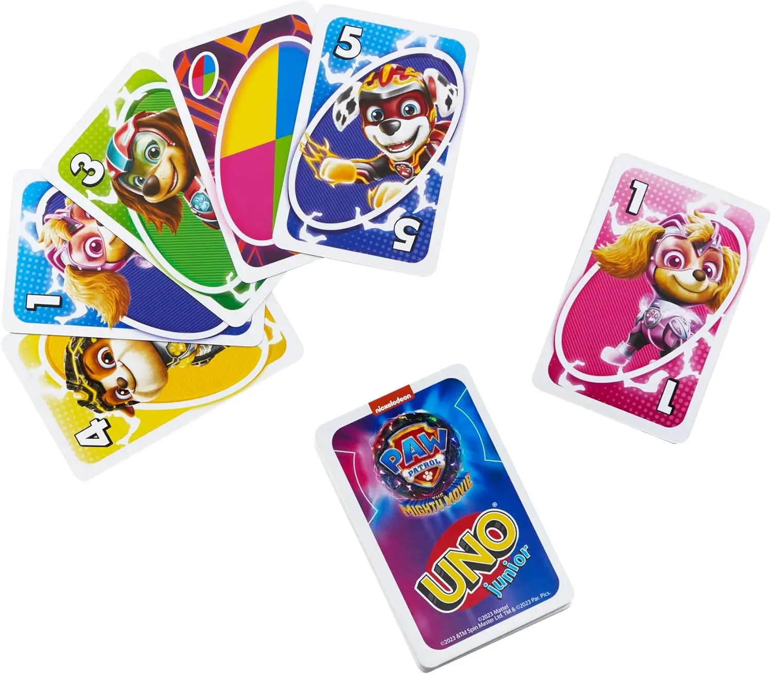 Mattel UNO Games Paw Patrol Card Game Family Funny Entertainment Board Game Poker Cards Game Gift Box