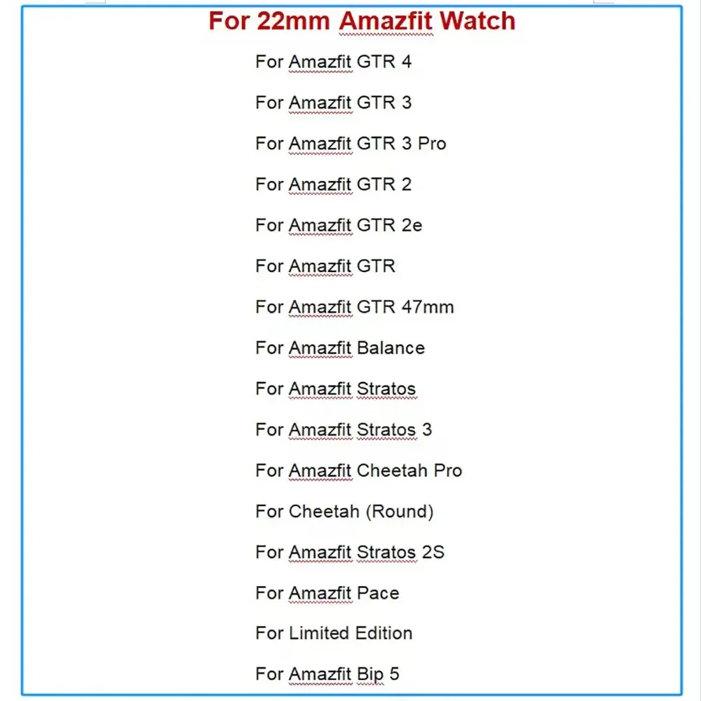 Ремешок нейлоновый для смарт-часов Xiaomi Amazfit GTR 2/4/3/GTR 3 Pro, 22 мм