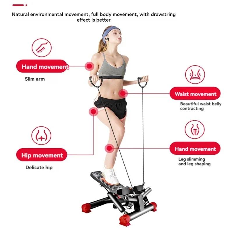 Stepper female silent small leg slimming machine multi-functional in-situ mountain climbing treadmill sports fitness equipment