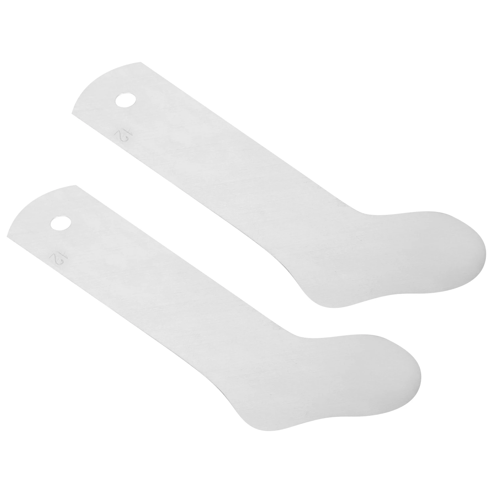 

2Pcs Metal Sock Inserts Flat Sock Boards for Heat Press Socks Sublimation Project Stretching Tool with Hanging Hole for Easy
