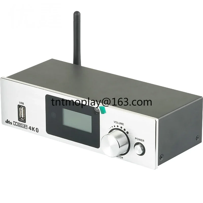 HDMI4K Audio Decoder 5.1DTS Dolby AC3 Splitter Fiber Coaxial USB Sound Card Bluetooth Receiver