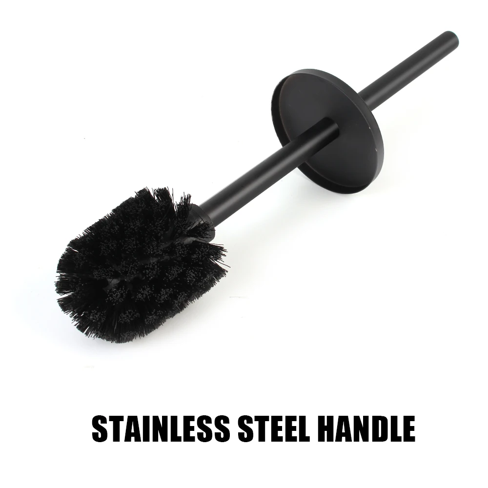 Brosse de Toilette Murale en Acier Inoxydable 304, Outil de Nettoyage, Ensembles de Porte-Brosse pour Livres