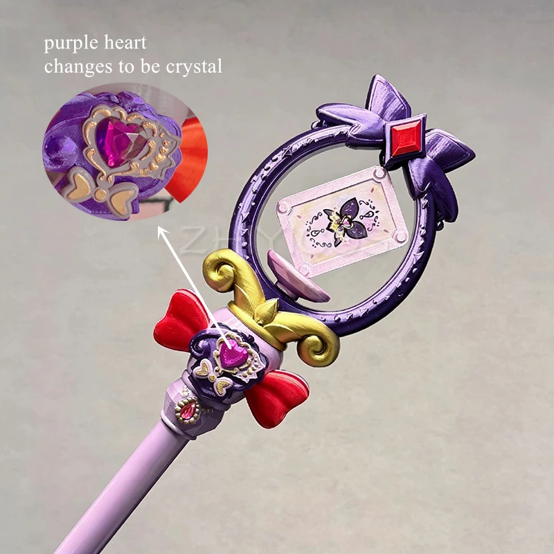 New Anime Star Detective Precure Moria Ruruka Cosplay Stick Magic Wand Gilrs Halloween Party Cosplay Props